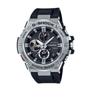 Reloj de cuarzo masculino Casio Wang Yibo el mismo reloj de pulsera masculino corazón de acero gstb100 - 1a