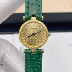 Lady Cartier quartz Watch Paris Private Collection series Little Round cake after performing the Sky Star