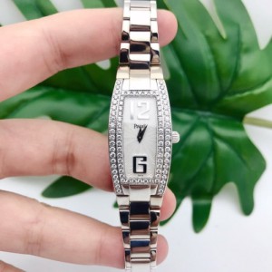 Reloj de cuarzo Condesa g0a29129 18k diamante en bruto de platino