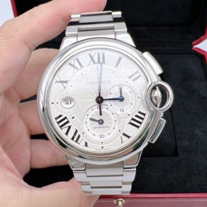 Cartier hombre rendimiento mecánico Cartier w6920076 globo azul calibre 44