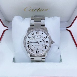 Cartier Londres 42 metros de diámetro después de perforar Reloj automático masculino