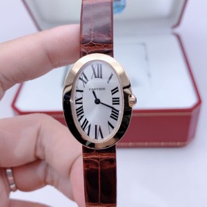 Productos de rendimiento de cuarzo de la Sra. Cartier juego completo de relojes femeninos de cuarzo de la ba?era Cartier