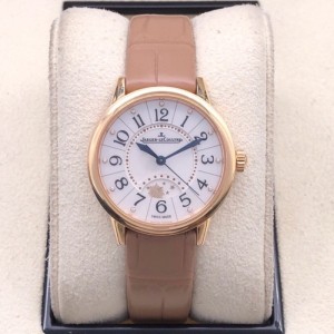 Cita familiar 29 metros de diámetro 18k Rose Gold Reloj automático femenino mecánico