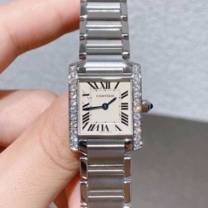 Sra. Cartier quartz meter Cartier tank Series