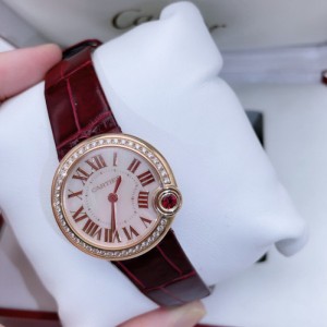 Globos Cartier edición especial de a?o nuevo de relojes femeninos de cuarzo completo