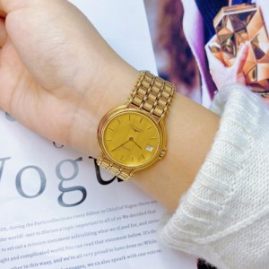 Longines Lady quartz Watch Longines Golden Disc