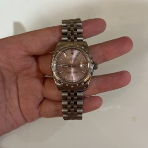 Diamante original rosa para relojes mecánicos de la Sra. Rolex