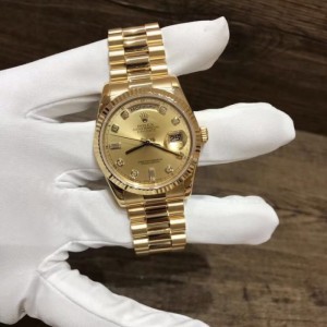 Rolex reloj mecánico 118.238 trabajadores de oro