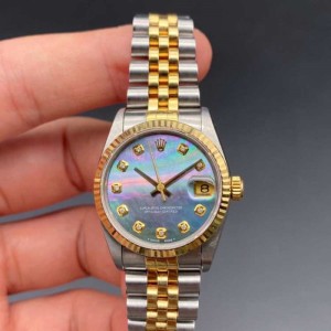 Rolex Sra. reloj mecánico tipo de registro 68273