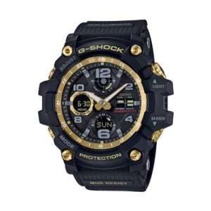 Reloj de cuarzo para hombres de Casio Casio peque?o rey de barro de Casio explosión de ondas de oro negro energía solar anti - barro, polvo e impermeable reloj deportivo