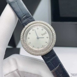 Reloj de cuarzo de la Condesa reloj de cuarzo de la Condesa con diamantes en la parte trasera