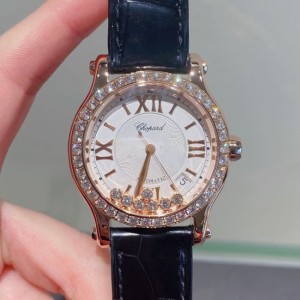 Sra. Chopin reloj mecánico Happy Diamond series Rose Gold Diamonds