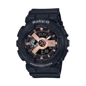 Reloj de cuarzo de la Sra. Casio Casio baby - G reloj deportivo impermeable de oro rosa ba110rg - 1a