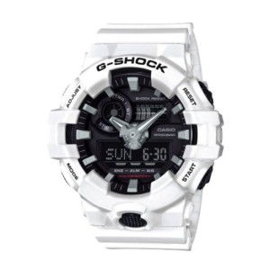 Reloj de cuarzo Casio para hombres ga700 - 7a reloj de cuarzo deportivo G - shick blanco impermeable