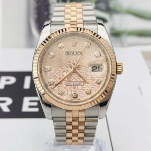 Rolex reloj mecánico Rolex 116231 disco rosa 36 Sección de tabla