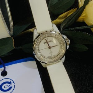 Reloj de cuarzo Chanel serie j12 reloj de cuarzo con diamantes