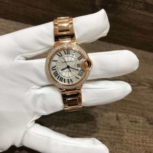 Reloj mecánico de la Sra. Cartier