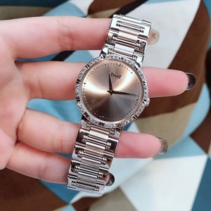 Condesa reloj de cuarzo Conde 18k platino original con diamante reloj de cuarzo femenino