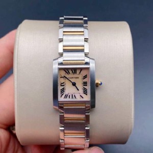 Sra. Cartier quartz Watch tank Series w51027q4