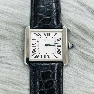 Sra. Cartier quartz meter Cartier tank Series