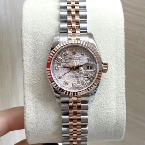 Relojes mecánicos de la Sra. Rolex relojes de mujer de la serie de diario de Rolex