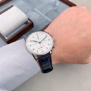 Productos de rendimiento mecánico masculino de Wanguo serie portuguesa de maquinaria automática de acero fino relojes masculinos