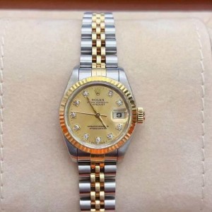 Relojes mecánicos para mujeres Rolex serie de diario de ropa femenina Rolex 69173 relojes mecánicos automáticos para mujeres