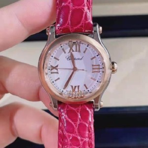 Chopin Happy Diamond series Rose Golden Room Golden Stone British Women s Watch