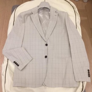 Traje delgado Hermes para hombres, talla 52