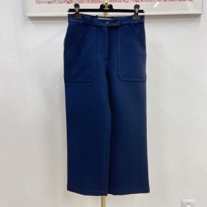  pantalones casuales de la Sra. Dior en azul Francia [fr]  34