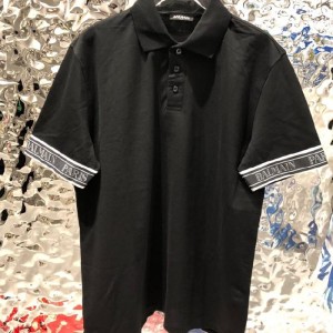 Camiseta masculina Balmain Balmain polo de manga corta