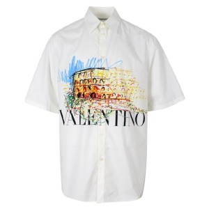 Pintadas de camisas masculinas de Valentino