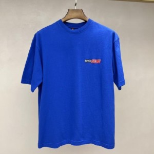 チューリッヒ家Tシャツブルー系チャイナ（CHN）XS