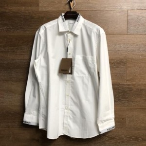 Camisa de hombre bobery camisa de manga larga blanca de hombre bobery