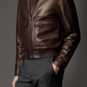 Burberry Men s Leather men s Leather lujoso London comprado en el Reino Unido