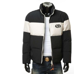 Abrigo masculino engrosado y abrigo térmico anprio Armani chaquetas de plumón