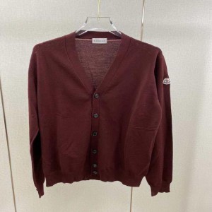 Suéter de punto para hombres mengkou chaqueta de punto Roja de oto?o e invierno