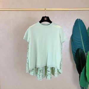  camiseta de la Sra. Valentino china verde (chn)  XS