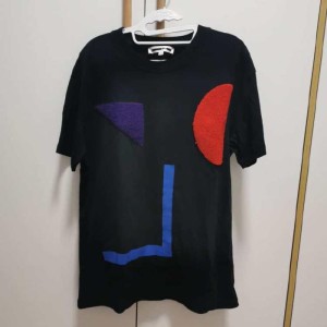 メルクTシャツ黒地