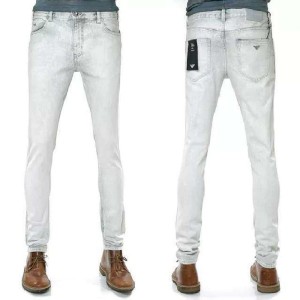 Aprio Armani Jeans para hombres águila estándar para pantalones delgados viejos jeans