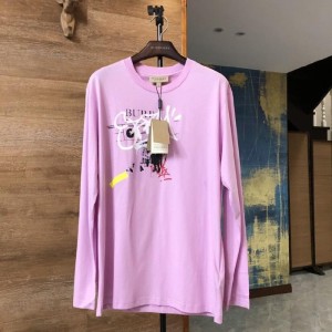 Bobery hombre de manga larga bobery hombre rosa claro blusa de manga larga