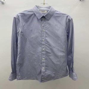 Camisa para hombres sailin camisa de Negocios de ocio azul claro en oto?o