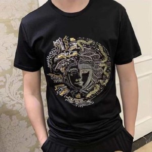 Versace camiseta para hombres Versace camiseta negra para hombres especial