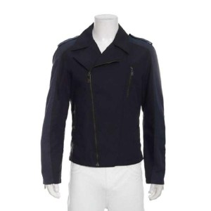 Chaqueta de Versace para hombres ropa de locomotora bicolor