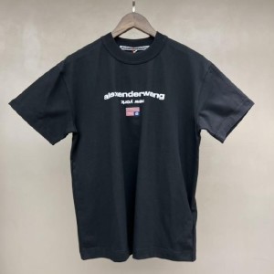 アレキサンダー?キングTシャツ黒系チャイナ（CHN）XS