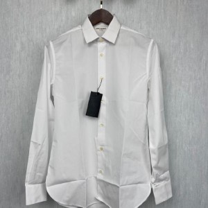 Yves Saint Laurent camisa para hombres camisa blanca