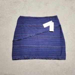 Sra. Sandro half skirt Blue STRIPE half skirt talla 3