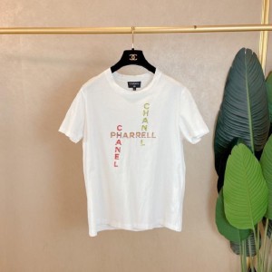 シャネルレディースTシャツChanelホワイトフェアウェイユニオンTシャツLサイズ