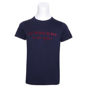 Camiseta masculina de bobery en paquetes logo azul oscuro