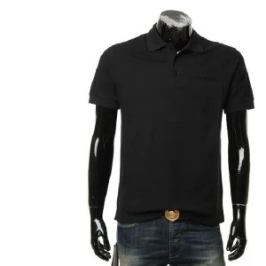 Aprio Armani camisa polo casual estampada de manga corta para hombres